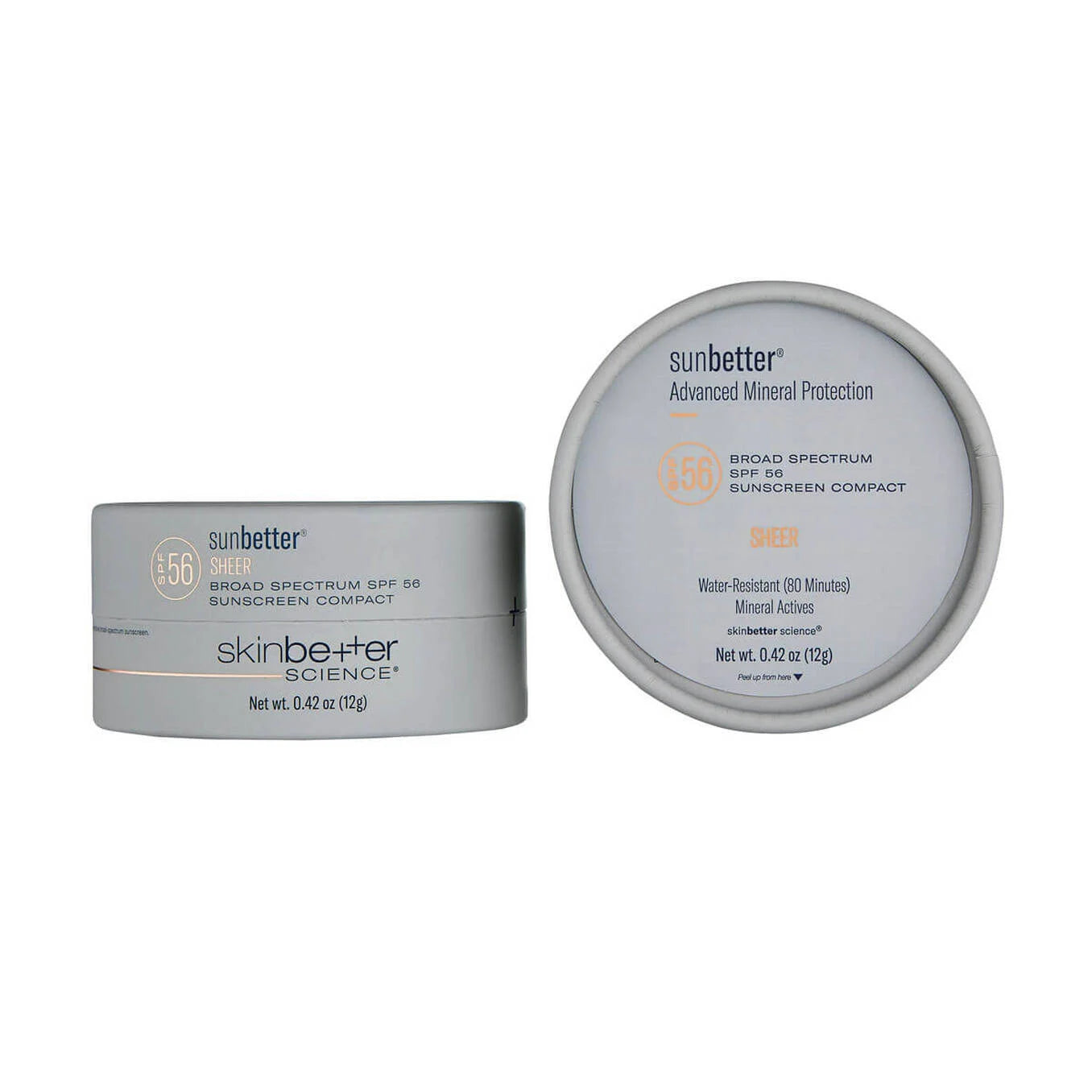 sunbetter SHEER SPF 56 Mineral Sunscreen Compact