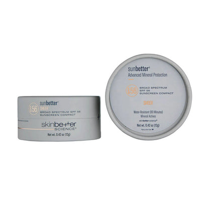 sunbetter SHEER SPF 56 Mineral Sunscreen Compact