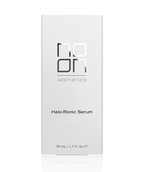 Halo-Ronic Serum bottle hydrating hyaluronic acid serum KB Aesthetics