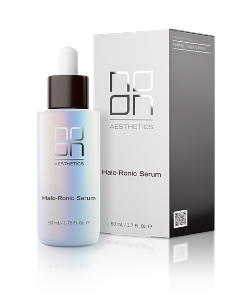 Halo-Ronic Serum bottle hydrating hyaluronic acid serum KB Aesthetics