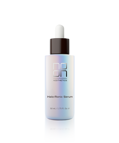 Halo-Ronic Serum bottle hydrating hyaluronic acid serum KB Aesthetics