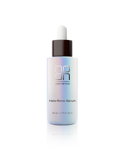 Halo-Ronic Serum bottle hydrating hyaluronic acid serum KB Aesthetics