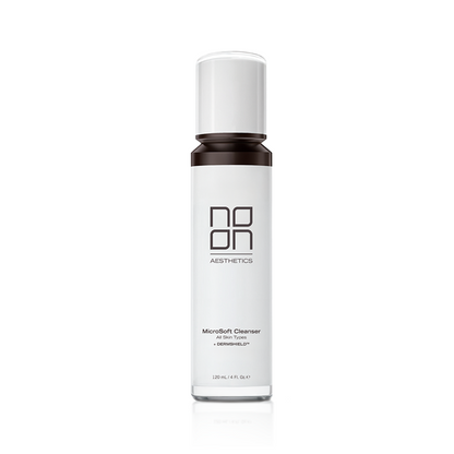MicroSoft Cleanse bottle lactic acid 10% gentle exfoliator